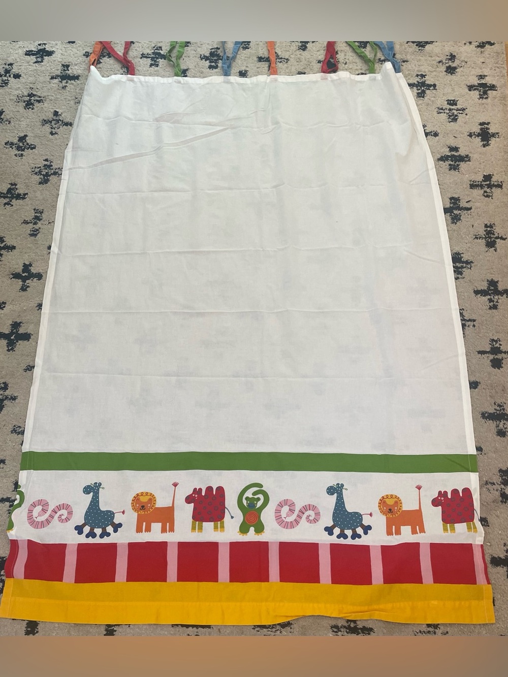 Vintage IKEA Kids Curtain Panels 4